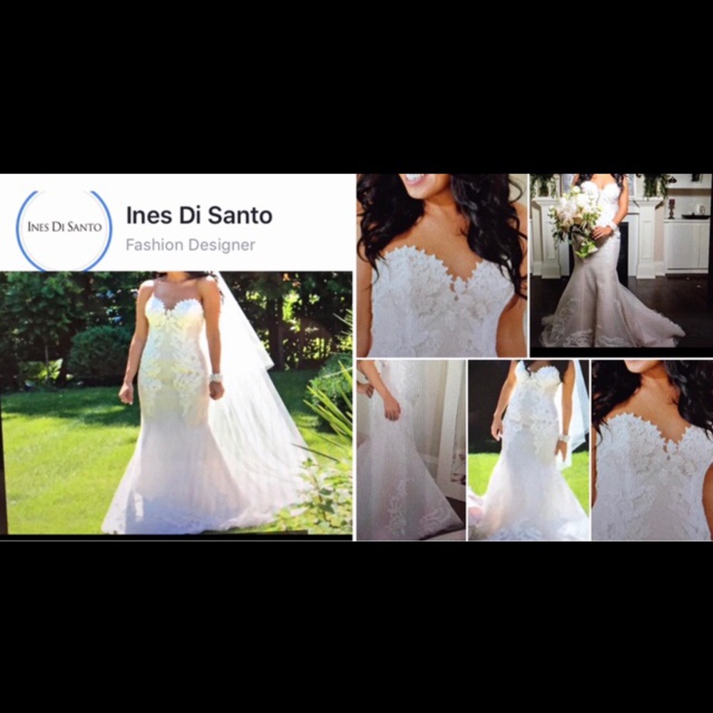 Wedding dress designer is ((Ines Di Santo ))